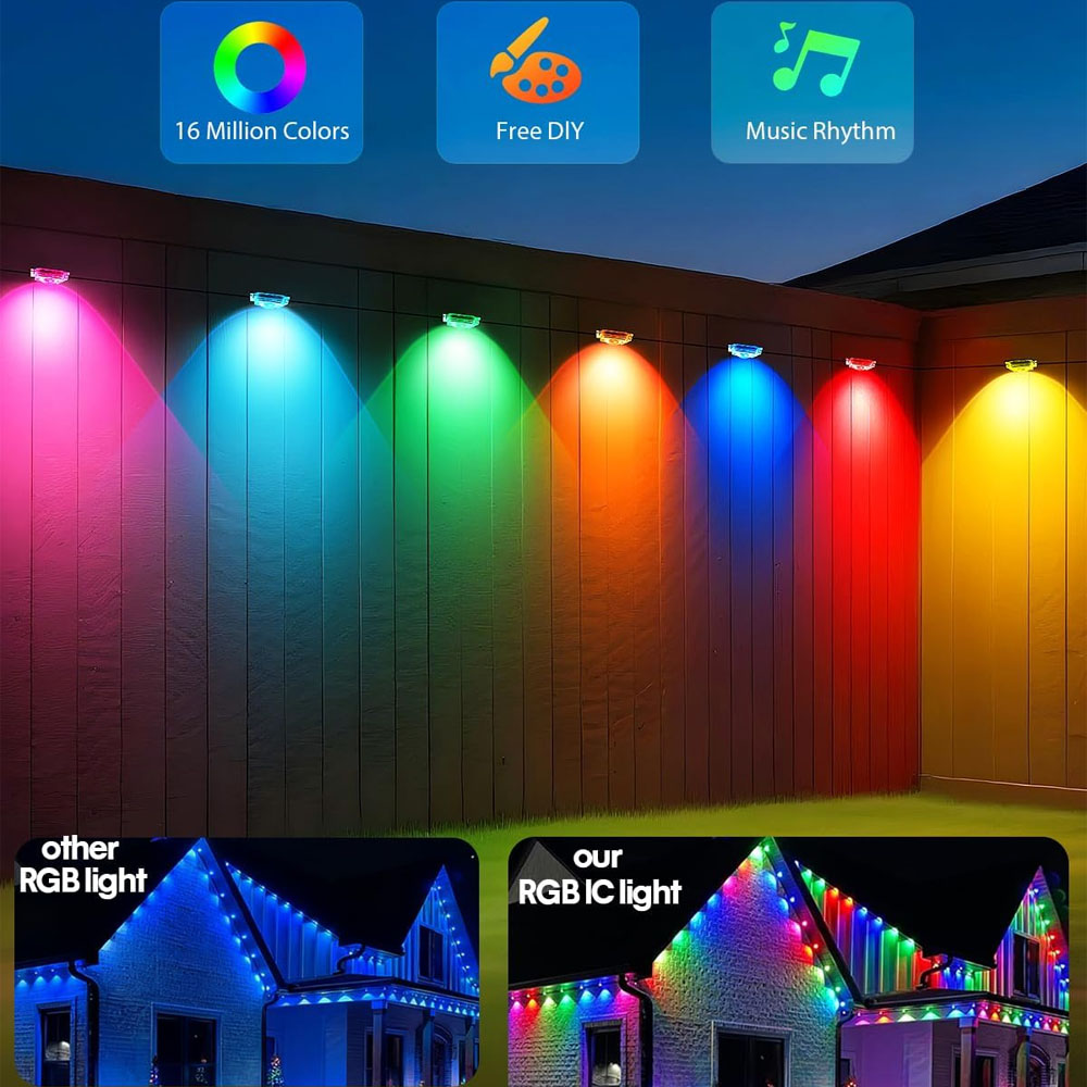 Permanent Outdoor Eaves Lights - огляд і ціна Outdoor Lighting Globes